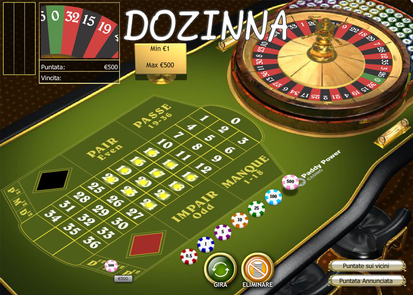 francese ruleta dozinna