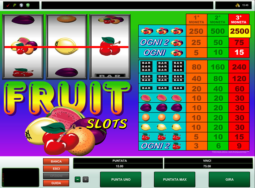 classic fruit slots